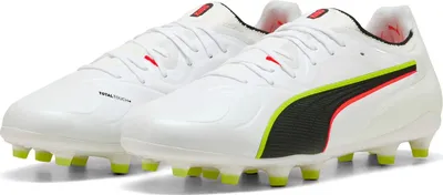 Immagine prodotto di Puma KING 20 ULTIMATE FG/AG - PUMA Bianco-Rosso brillante-Giallo brillante, taglia: 9