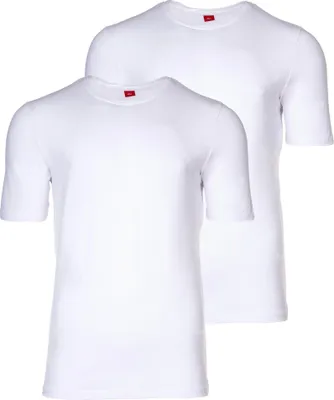 Produktbild von s.Oliver Herren T-Shirt, 2er Pack - Basic, Rundhals, einfarbig Weiß XL