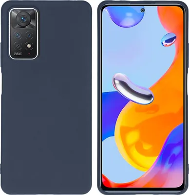 Produktbild von imoshion TPU Color Cover Xiaomi Redmi Note 11 Pro - Dunkelblau