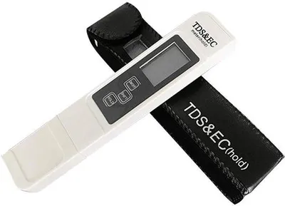 Obrázek produktu pro Testovací přístroje pro kontrolu kvality vody v bazénech/akváriích – 3v1: měřič kvality vody s vysokou přesností, měřič TDS, teploměr a měřič vodivosti