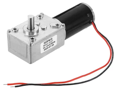 DC-Getriebemotor 24 V 470 U/min 8 mm Welle für Kehrmaschinen