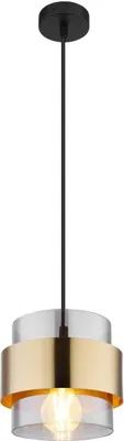 Produktbild von Globo Lighting Hängeleuchte Metall schwarz, 1x E27