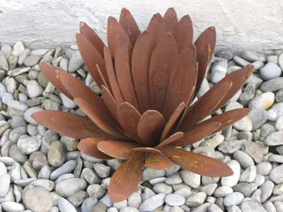 Immagine prodotto di Fiore di crisantemo in acciaio inox da 20 cm a 50 cm Crisantemo - 40 cm