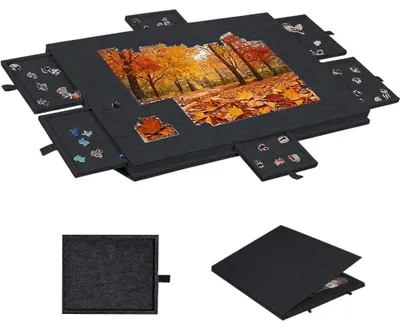 Obrázek produktu pro Puzzleová deska se 6 zásuvkami pro puzzle o 1000 dílků