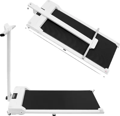 Obrázek produktu pro Elektrický běžecký pás, skládací konstrukce, LED displej, BÍLÝ