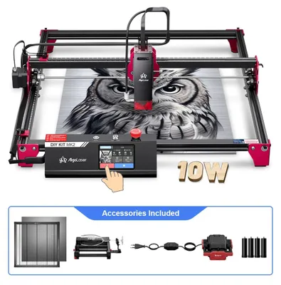Immagine prodotto di Macchina da incisione laser con area di lavoro di 40x43 cm e schermo touchscreen da 3,5 pollici