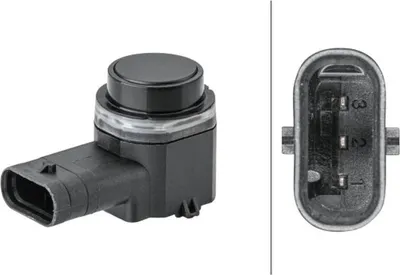 Produktbild von HELLA 6PX 358 141-741 Einparkhilfe Parksensor für VOLVO XC60 (156) XC90 I (275) V70 III (135) V60 (155, 157) V40 Schrägheck (525, 526)