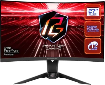 Produktbild von Asrock PG27Q15R2A 68,6 cm (27" ) 2560 x 1440 Pixel Wide Quad HD Schwarz (90LXA030-A0E2A0V)