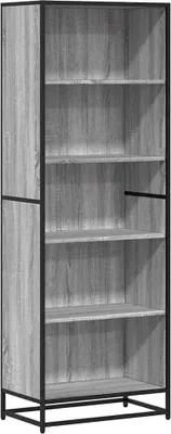 Immagine prodotto di vidaXL Libreria Grigio Sonoma 60x35x170,5 cm Materiale a base di legno