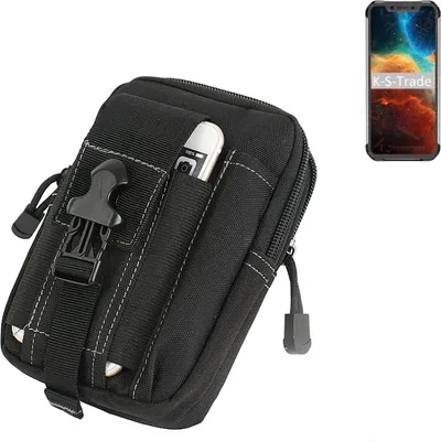 Produktbild von K-S-Trade Gürtel Tasche kompatibel mit Blackview BV9600 Gürteltasche Holster Schutz Hülle Handy Hülle Smartphone outdoor Handy-Hülle schwarz