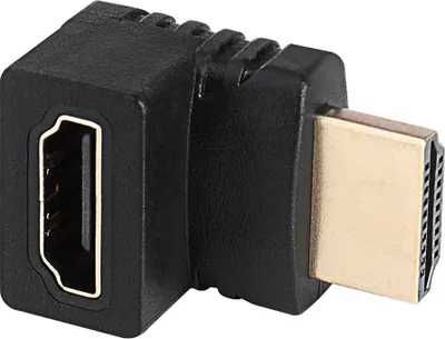 Produktbild von Adapter HDMI Akyga AK-AD-70 przejściówka 90 stopni 4K FULL HD w górę