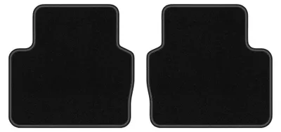 Image de Tapis arrière en moquette pour Mazda CX30 / CX-30 2019- (crossover) – 2 pièces, noirs, sur mesure – Wielganizator LUX