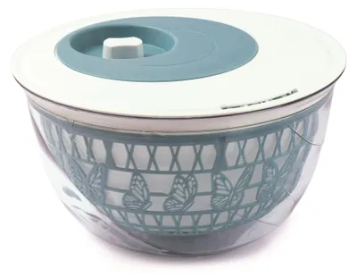 Immagine prodotto di Centrifuga per insalata Snips Madame Butterfly, 4 L, azzurro