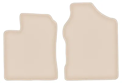 Produktbild von DURBAN Beige Velours-Fußmatten vorne für Daihatsu Trevis Schrägheck (2006-2009)