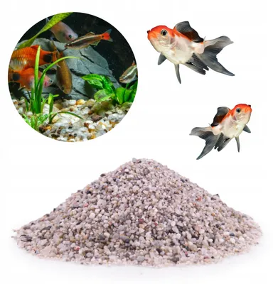 Produktbild von Aquarium Kies, Quarzkies 1-3 mm Grau 16 kg