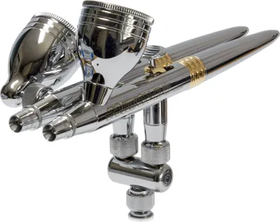 Evolution CRplus twin action126304 CR plus Airbrush Pistole Chrom