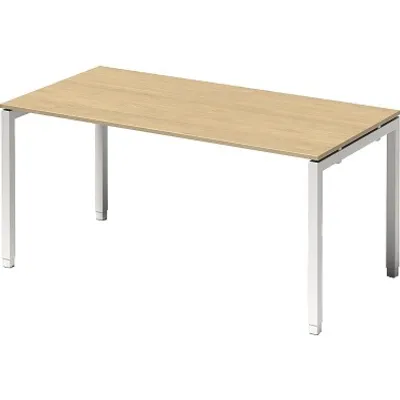Produktbild von BISLEY Schreibtisch Cito Maße: 160 x 65-85 x 80 cm (B x H x T) 3-Schicht-Spanplatte, melaminharz Farbe der Tischplatte: ahorn