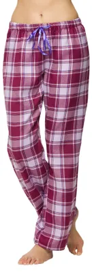Produktbild von Damen Flanellhose - Moonline ; Lila , XL