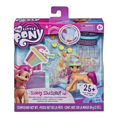 Produktbild von Hasbro F28635L00, F29345L00 - MLP MOVIE SUNNY STARSCOUT MIX AND MAKE