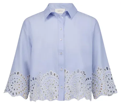 Produktbild von Cartoon Bluse Kurz 3/4 Arm 8005 Blue Heron 46
