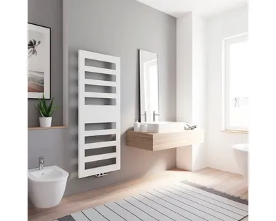 Produktbild von SCHULTE Designheizkörper Münster 1543 x 605 mm weiß mit Mittelanschluss