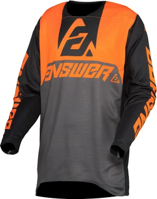 Obrázok produktu pre Answer Trinity Voyd Motocross Jersey, schwarz/grau/orange, M