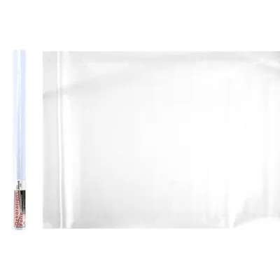Produktbild von Selbstklebende Dekorationsfolie Weiß Klebefolie Dekofolie Möbelfolie 45 x 200 cm Schrankfolie Zuschneidbar Folie Möbel Tapete