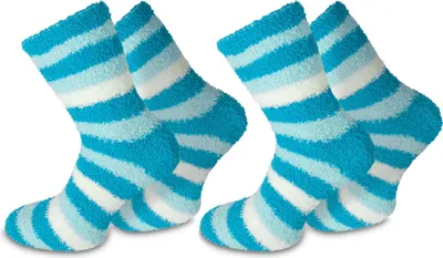 Produktbild von normani 2 Paar Kuschel-Socken Ringel