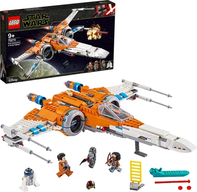 Produktbild von LEGO 75273 Star Wars Poe Damerons X-Wing Starfighter Bauset, Serie Der Aufstieg Skywalkers
