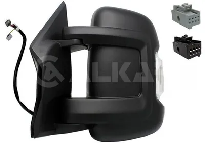 Produktbild von ALKAR 9241922 Außenspiegel Seitenspiegel Links für FIAT Ducato Kastenwagen (250, 290) Beheizt Konvex Elektrisch