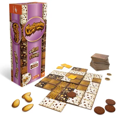 Immagine prodotto di Chocomino - Asmodee - Da 8 anni - Da 2 a 4 giocatori
