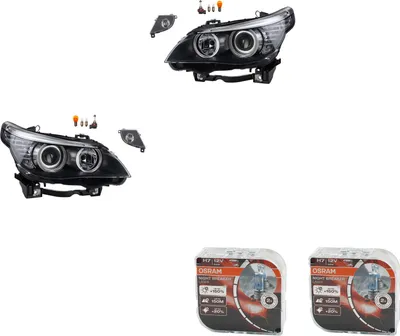 Produktbild von Scheinwerfer + Osram Night Breaker Laser passend für BMW 5er E60 E61 04/07-03/10 63177177711 7177711 63177177712 7177712 63127177727 6312717772 Johns