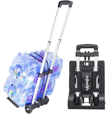 Immagine prodotto di Carrello pieghevole - 35 kg - Alluminio - Ruote in gomma