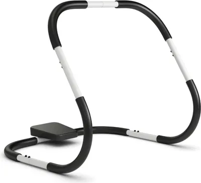 Produktbild von Ab Roller Bauchtrainer mit Gepolsterter Kopfstütze Bauchmuskeltrainer Gerät 73 x 73 x 64 cm