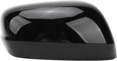 Image de Cache pour rétroviseurs de voiture, résistant aux chocs et à l'usure, noir. Protège les rétroviseurs arrière et latéraux.