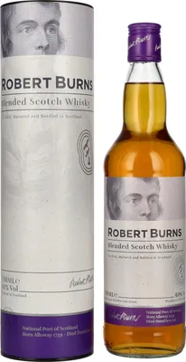 Produktbild von Arran ROBERT BURNS Blended Scotch Whisky 40% Vol. 0,7l in Geschenkbox