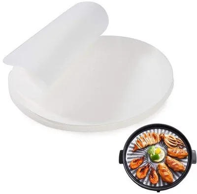 Produktbild von Hitzebeständiges Backpapier Ø 32 cm, 200 Stück, ideal für Pizza, Grill, Oven