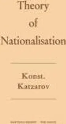 Produktbild von The Theory of Nationalisation