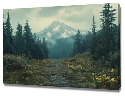 Productafbeelding van Natuurlijke Wanddecoratie met Landschapsthema