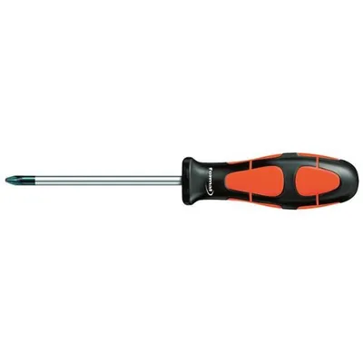 Produktbild von FORMAT Kreuzschlitz-Schraubendreher Phillips PH 0, Gesamtlänge:154 mm, Klingenlänge:60 mm