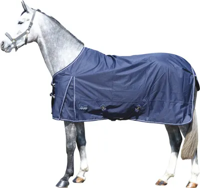 Produktbild von EQuest Outdoordecke Kingston für Pferde, navy - 0g/m² - 145 cm