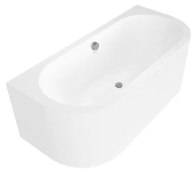 Produktbild von Polysan VIVA D MONOLITH wandstehende Badewanne 170x75x60cm, weiß