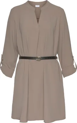 Produktbild von LASCANA Longbluse taupe Größe 40