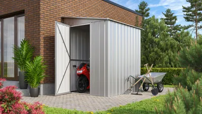 Produktbild von Globel Gerätehaus Wand-Zierde LeanTo