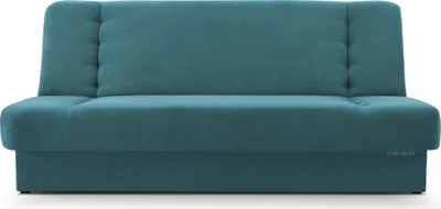 Produktbild von MOEBLO Schlafsofa CYPRUS – Sofa Kippsofa Klappsofa Click-Clack Couch für Wohnzimmer Federkern Sofagarnitur Polstersofa mit Bettkasten und Schlaffunktion (BxHxT): 192x85x92 cm (Türkis- Soro 86)