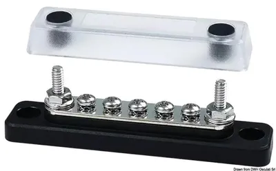 Produktbild von Wytrzymała szyna zbiorcza terminal elektryczny 4x6 Osculati 14.307.14