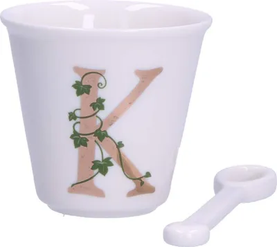 Image de La Porcellana Bianca tasse avec cuillere 75 ml P00450015K