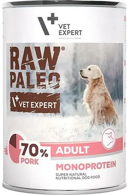 Immagine prodotto di Alimento umido VETEXPERT Adult monoproteico maiale 400 g