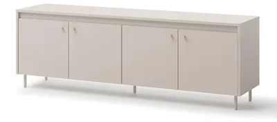Produktbild von TV-Schrank TORINO TK-04 mit 4 Türen Lowboard 167 cm Fernsehschrank Modern (Kaschmir)