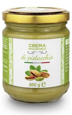 Produktbild von Pistaziencreme Crema Spalmabile di Pistacchio 500g - Brontedolci